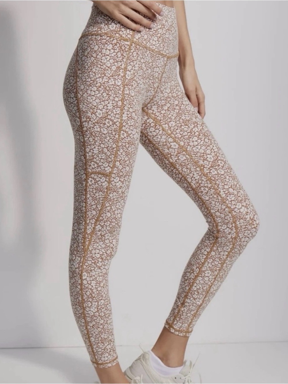 Varley LET S MOVE POCKET HIGH LEGGINGS MICRO FLORAL S